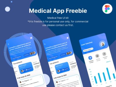 医疗app ui .fig素材下载