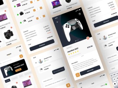 Redesign Amazon app ui .fig .sketch素材下载