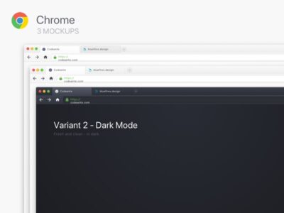 三个主题chrome 皮肤ui .sketch素材下载