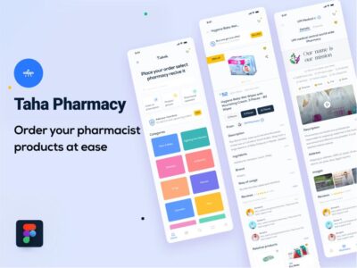 Taha 药品电商 app ui .fig素材下载
