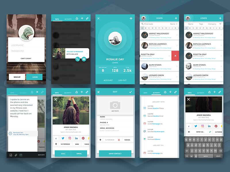 Social Leads App – Sketch Freebie