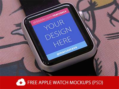 Apple watch mockup