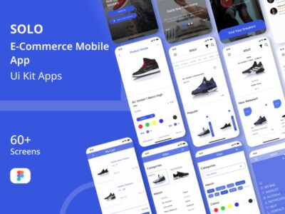 SOLO 电商app ui .fig素材下载