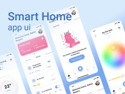 Smart Home App智能家居 ui .fig素材下载