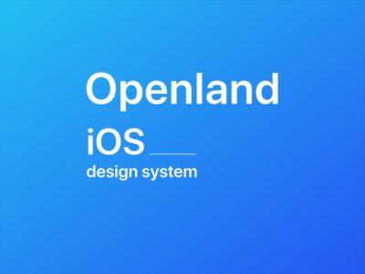 Openland iOS  设计系统 .fig素材下载