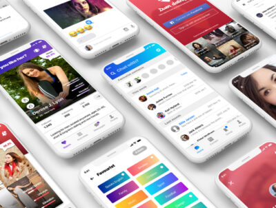 Duen ui kit 社交app & 聊天app UI .sketch素材下载