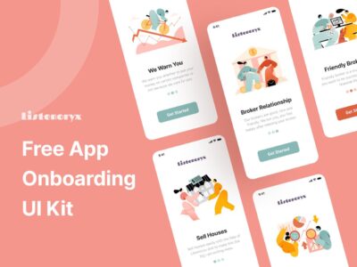 app onboarding 插画 .fig素材下载