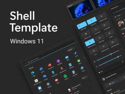 Shell Template – Windows 11 .fig素材下载