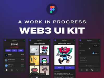 WEB3 浏览器数字钱包ui kit .fig素材下载