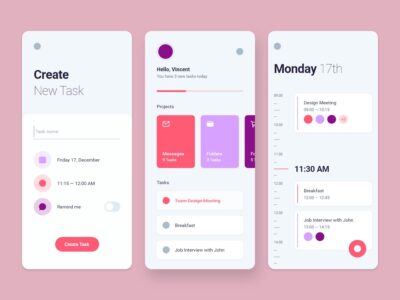 todolist 任务日程app ui .fig .sketch .xd素材下载