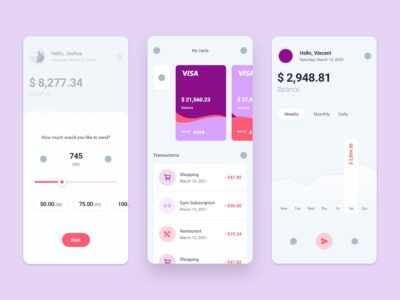 金融app ui .fig .psd .sketch .xd素材下载