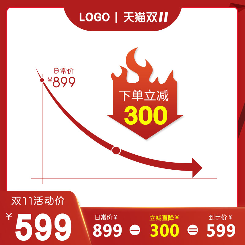 电商天猫淘宝直通车主图模板背景美工PSD设计素材PS源文件(531)