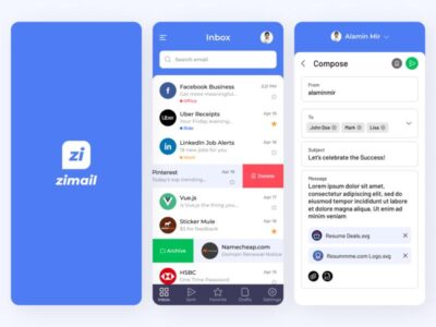 Email App UI .fig素材下载