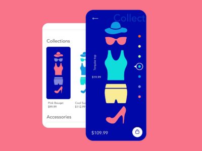 shopping app ui .sketch素材下载