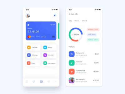 支付钱包app ui .xd素材下载