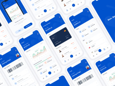 金融app ui .XD素材下载