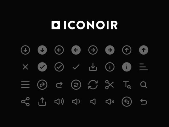 Iconoir 简洁实用图标 .svg素材下载