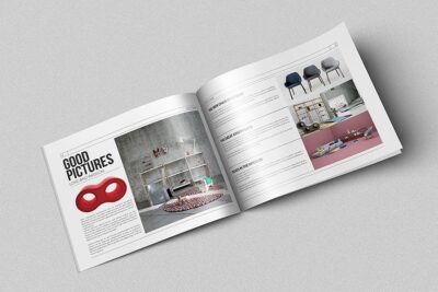 室内设计画册模板 Interior Design Brochure