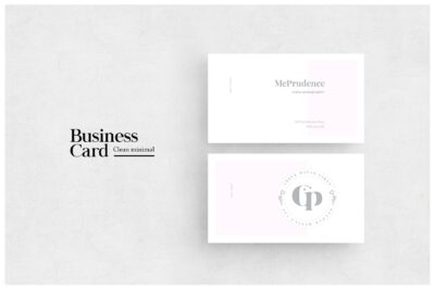 极简主义名片模板 Business Card