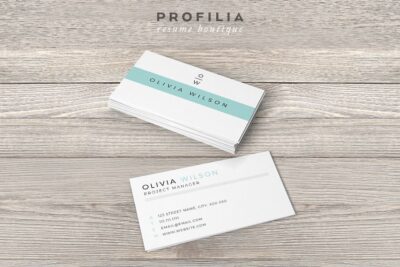 现代名片模板 Modern Business Card Template