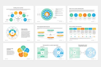 价值主张图表ppt演示模板 (PPTX,PDF)