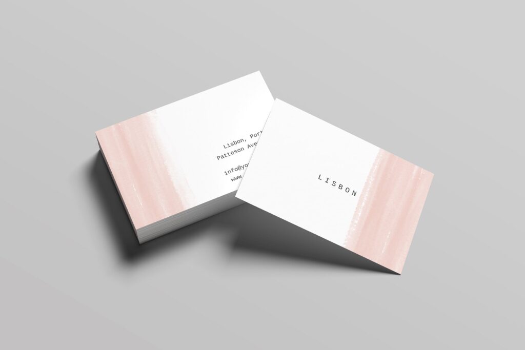 商业名片模板 Lisbon Business Card Template