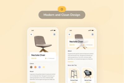 家具细节应用App UI Kit (FIG)