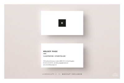 商业名片模板 Kelsey – Business Card Template