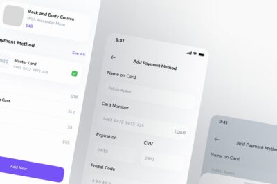 付款方式 APP UI KIT (FIG)