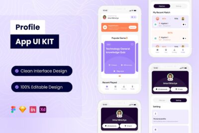 配置移动应用APP UI KIT (FIG,SKETCH,XD)