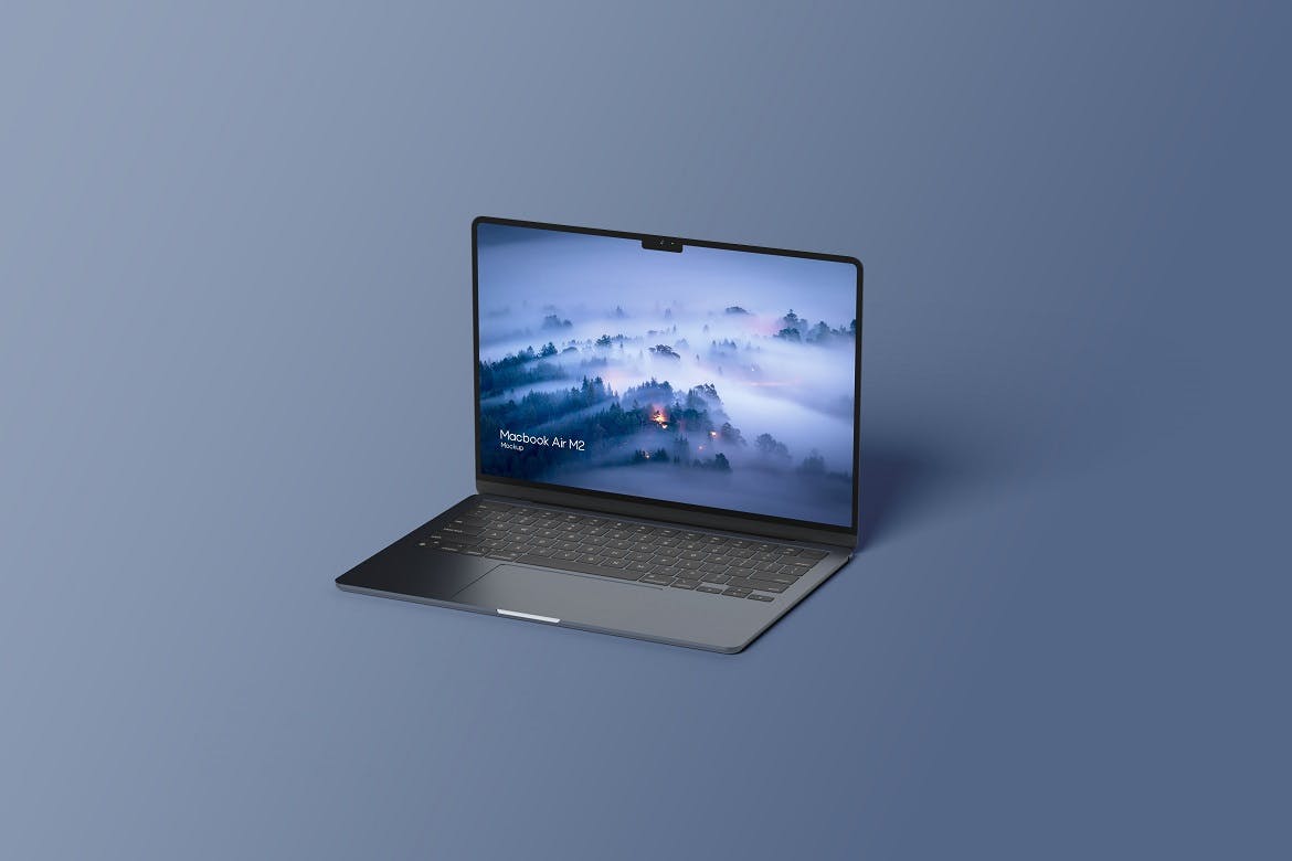 MacBook Air笔记本电脑样机 (PSD)