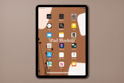 iPad Air 实体样机 (PSD)