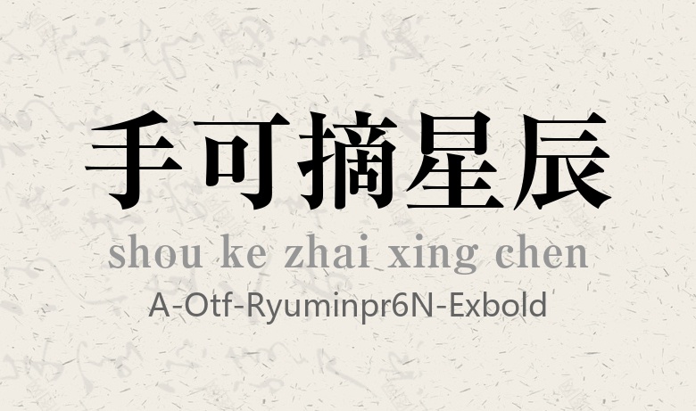 RyuminPr6N-ExBold.otf (其他字重)