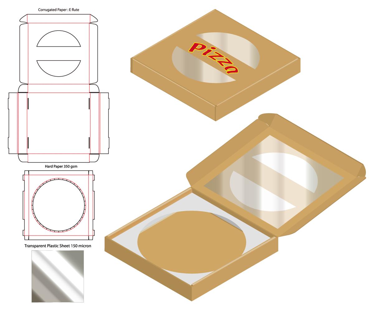 异形产品食品包装礼盒纸箱纸袋刀模结构展开图(纸箱甜品产品包装)(7).eps