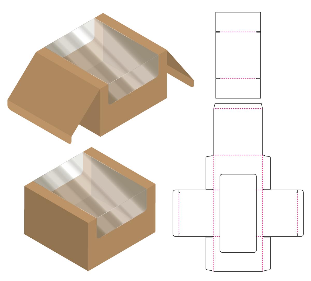 3D展示模板各类产品包装盒子纸箱刀模(1).eps