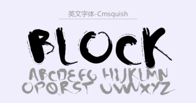 CMSquish-Medium.ttf字体下载