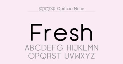 Opificio Neue-Regular.ttf字体下载