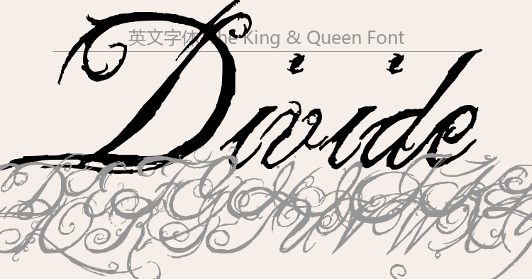 the King & Queen font-Normaali.ttf字体下载