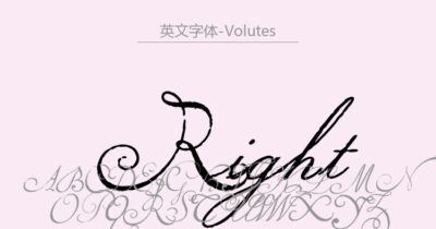 Volutes-Regular.ttf字体下载