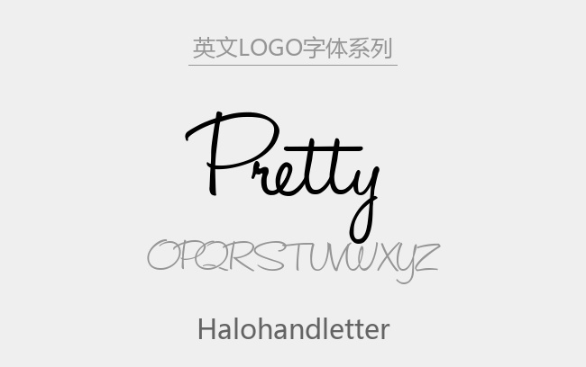 HaloHandletter-Regular.ttf字体下载