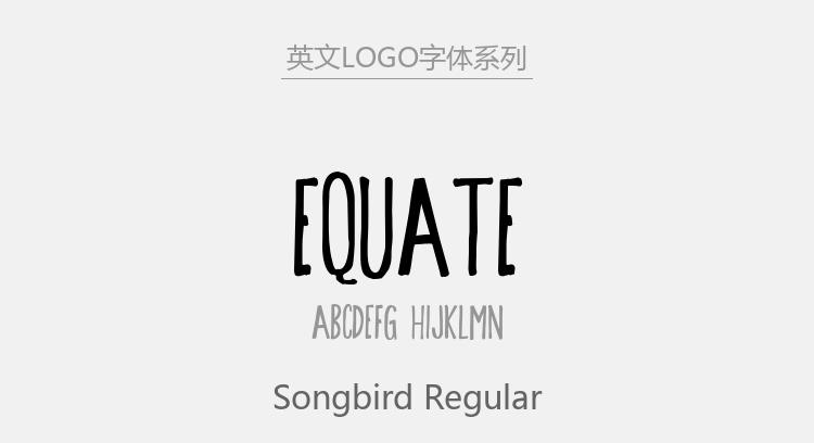 Songbird-Regular.otf字体下载