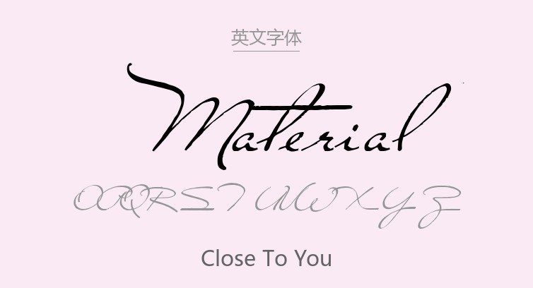 Close to You.ttf字体下载