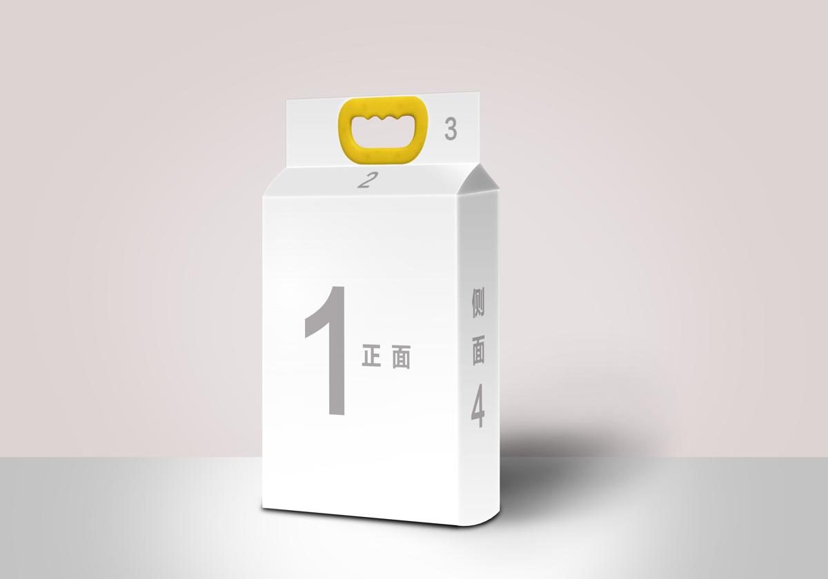 五谷杂粮塑料袋子盒子设计素材(52).psd