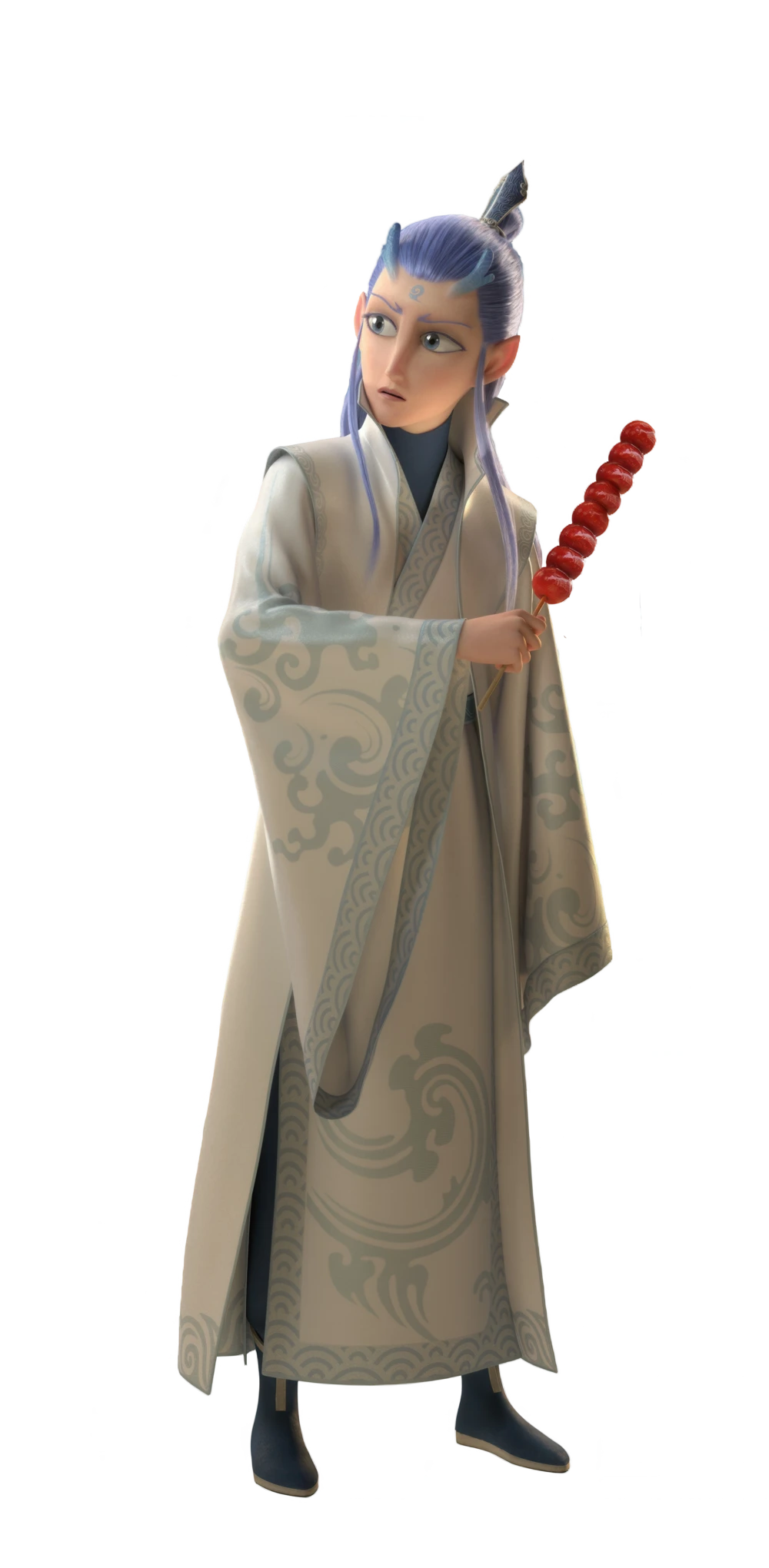 哪吒魔童闹海哪吒敖丙Q版立牌卡通全身印花热转印高清PNG免抠素材(6) – 全景酷逊