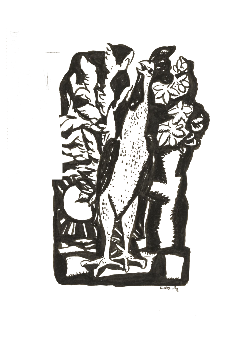 潮流街头创意复古拼贴画免扣PNG透明大图模板(1)
