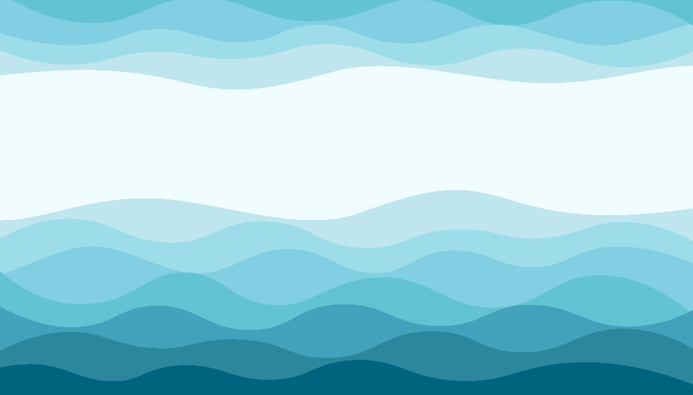 蓝色渐变波浪海浪矢量背景底纹曲线波纹背景.ai