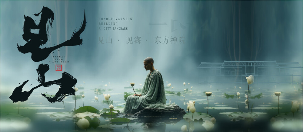新中式中国风复古宋潮主视觉海报背景展板文旅宣传设计ai素材(51).ai,psd