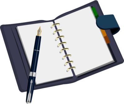 高清透明笔记本元素图 Notebook PNG笔记本图片