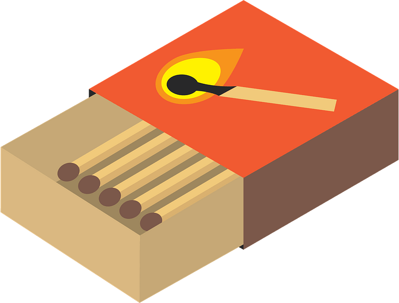 火柴透明背景图 火柴高清PNG