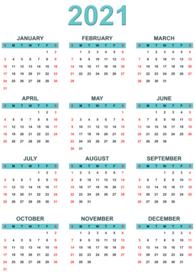 日历2022PNG透明底图 数字PNG素材库